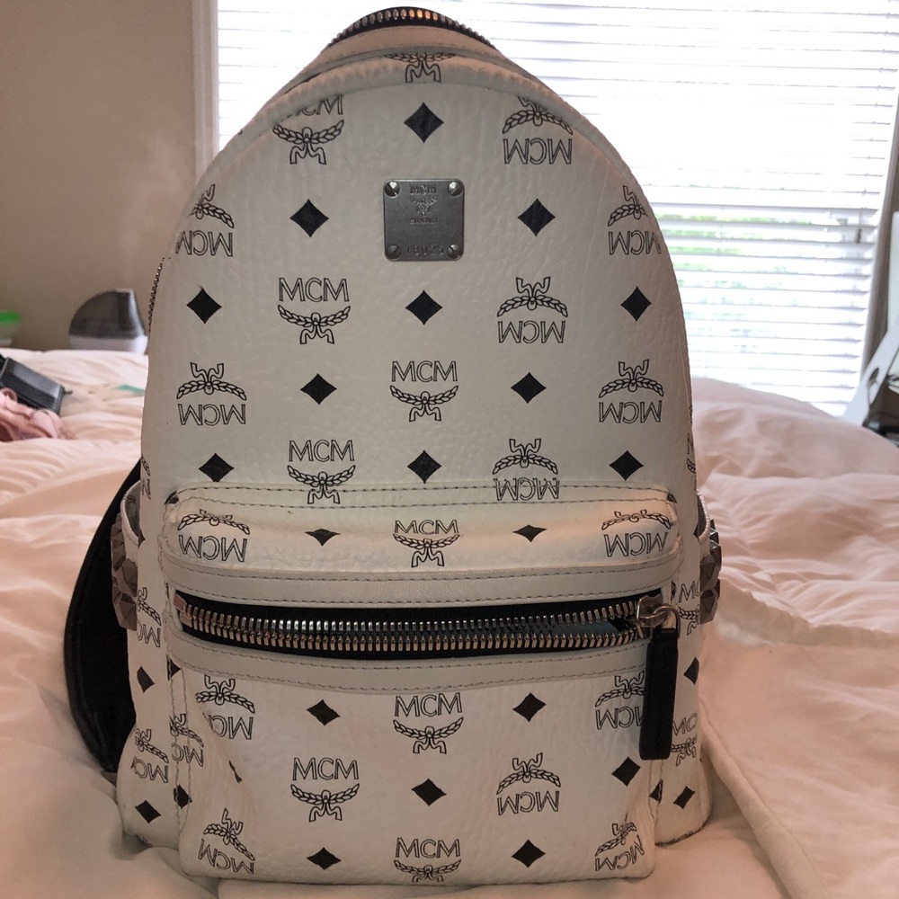 Studded MCM Backpack